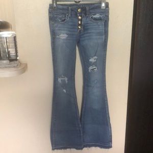 American Eagle Boho Artist Jeans